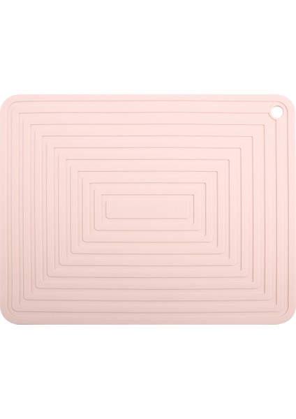 Büyük Silikon Tencere Tutucu Kare Kalın Isı Yalıtım Pedi Kaymaz Oluklu Mutfak Masa Matı (Pembe) (Yurt Dışından) fırsatları