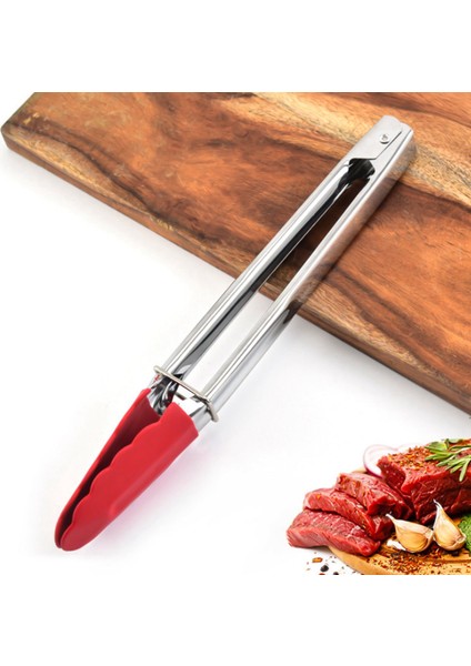 Silikon Uçlu Küçük Maşa 7 Inç Mutfak Maşası - 3'lü Set - Yemek Servisi, Yemek Pişirme, Salata ve Izgara Için Mükemmel (Yurt Dışından) modelleri