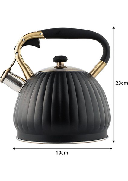 3,5 L Düdüklü Su Isıtıcısı Paslanmaz Çelik Düdüklü Çaydanlık Gazlı Ocak Indüksiyonlu Ocak Balkabağı Şeklinde Çaydanlık (Yurt Dışından) fırsatları