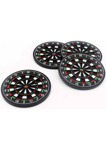 Dart Tahtası Bardak Altlıkları Ev, Mutfak, Ofis, Düğün, Parti Için Benzersiz 4'lü Set, Komik, Havalı Kaymaz Bira Altlığı (Yurt Dışından)