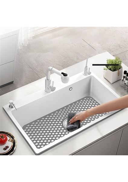 Mutfak Kesik Lavabo Matı Kaymaz Lavabo Matı Mutfak Lavabosu Için Silikon Lavabo Koruyucu Isıya Dayanıklı Mutfak Lavabo Matı (Yurt Dışından) fırsatları