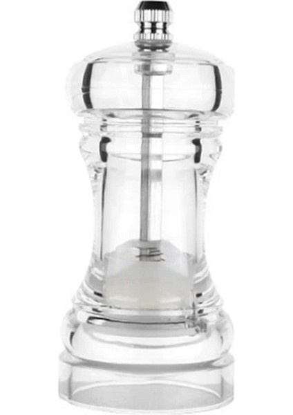 Seramik Rotorlu Ayarlanabilir Kalınlıklı Karabiber Öğütücü - Akrilik Tuz ve Karabiberlik Mutfak Aksesuarları (Yurt Dışından)
