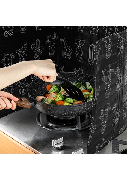 Adet Mutfak Yağı Alüminyum Folyo Yalıtım Bloğu Yağ Sıçrama Tahtası Pişirme Sıcak Bölücü Teneke Folyo Levha Alüminyum Folyo Siyah (Yurt Dışından) fiyatları