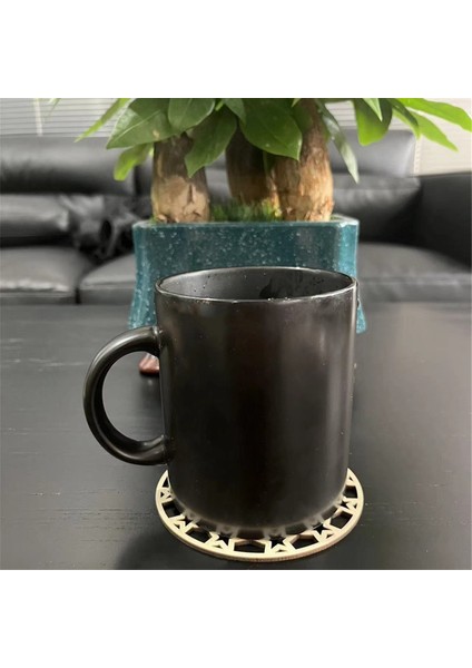 12 Adet Ahşap Bardak Altlığı, Içecek Kupa Altlığı, Istife Edilebilir Kahve Kupası Amerikan Servis Altlıkları, Içi Boş Bardak Altlıkları, Masa Üstü Koruma Aksesuarları (Yurt Dışından) modelleri