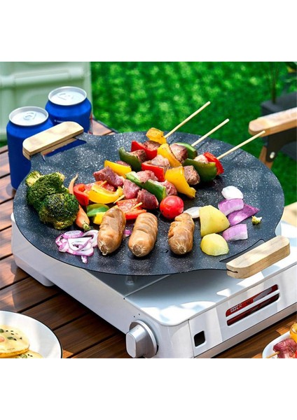 Açık Hava Kamp Izgara Tavası, Kore Barbekü Tenceresi, Taşınabilir Pişirme Tavası, Et Tenceresi Izgara Tavası, Piknik Izgara Tavası (Yurt Dışından) fiyatları