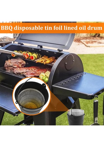 Yağ Kovası Traeger Yağ Kovası 15 Teneke Astarlı Paslanmaz Demir Alaşımlı Damlama Yağ Kutusu Teneke Astarlı (Yurt Dışından) modelleri