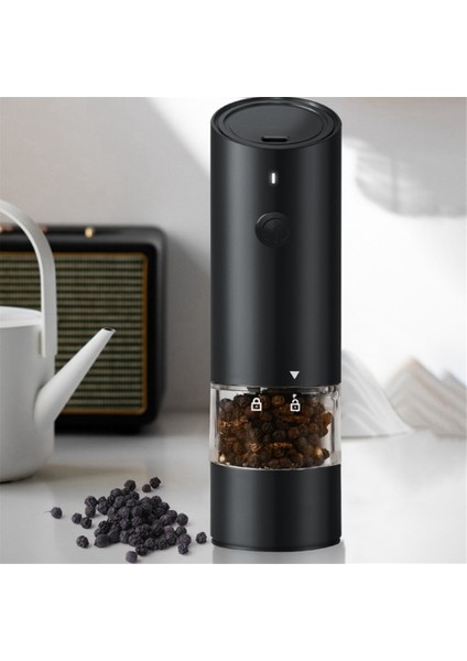 Elektrikli Tuz ve Karabiber Öğütücü USB Şarjlı Otomatik Tuz ve Karabiber Öğütücü, Mutfaklar ve Restoranlar Için Uygundur, C (Yurt Dışından) fırsatları