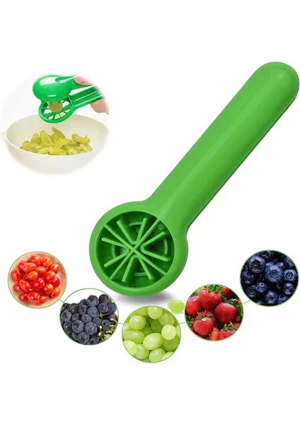 Üzüm, Domates, Kiraz, Çilek Kesici, Çok Fonksiyonlu Sebze ve Meyve Kesici, Bıçaksız, Çocuk Ürünleri (Yurt Dışından) fiyatları