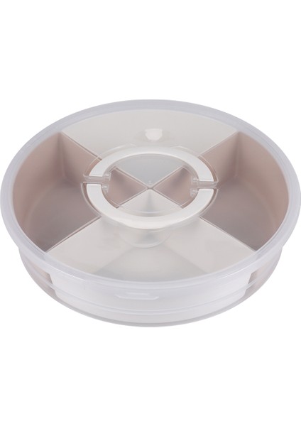 Bölmeli Sebze Tepsisi Kapaklı Atıştırmalık Saklama Kutusu Kapaklı Meyve Kasesi (Yurt Dışından) fiyatları