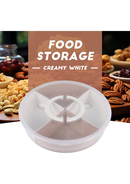 Bölmeli Sebze Tepsisi Kapaklı Atıştırmalık Saklama Kutusu Kapaklı Meyve Kasesi (Yurt Dışından) indirimleri