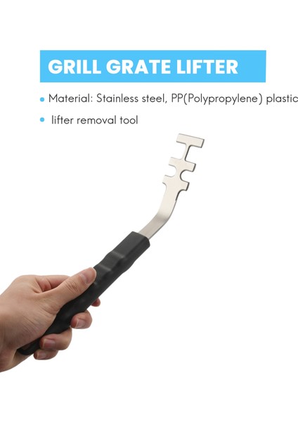 Adet Isıya Dayanıklı Izgara Izgarası Kaldırıcı Haşlanma Önleyici Pişirme Izgarası Kaldırıcı Aracı Barbekü Izgara Aletleri Aksesuarları Kamp Için (Yurt Dışından) fırsatları