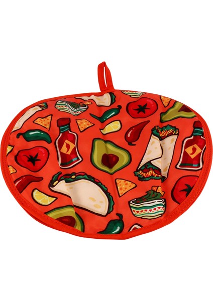 Burrito Için 12 Inç Bez Çanta, Mikrodalga Restoran Yemeği Krep Için Taşınabilir Tortilla Isıtıcı Kese, B (Yurt Dışından) modelleri