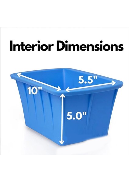 Buz Küpü Kalıpları, 8 Lb Buz Küpleri Yapmak Için Büyük Buz Küpü Kalıpları, Soğuk Küvet, Buz Banyosu Soğutucusu Için Buz Küpü Kalıpları, 2 Adet (Yurt Dışından) modelleri