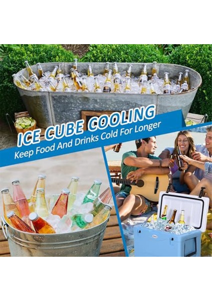 Buz Küpü Kalıpları, 8 Lb Buz Küpleri Yapmak Için Büyük Buz Küpü Kalıpları, Soğuk Küvet, Buz Banyosu Soğutucusu Için Buz Küpü Kalıpları, 2 Adet (Yurt Dışından) indirimleri