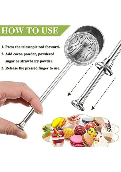 Şekerlik Toz Alma Aparatı - Paslanmaz Çelik Şekerlik Paslanmaz Çelik Saplı Toz Alma Çubuğu (Yurt Dışından) indirimleri