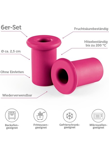 Muffin Kek Deliği Kendin Yap Pasta Kek Çekirdek Çıkarma Cihazı Piston Kesici Pişirme Dekorasyon Delik Kazma Aletleri 6 Adet (Yurt Dışından) fiyatları