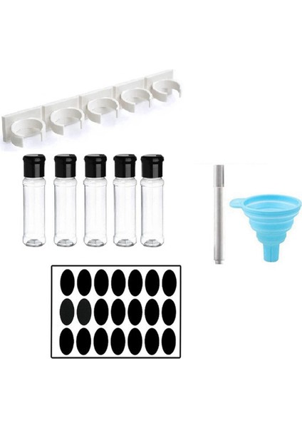 Mutfak Baharatlarını Saklamak Için Raflı Plastik Baharat Kavanozu Düzenleyici (Yurt Dışından)