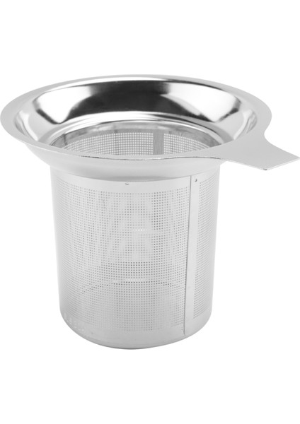 Paslanmaz Çelik Çay Süzgeci, Çaydanlık, Çay Süzgeci, Kahve Fincanı, Sızdırmaz Süzgeç, Düz Taban, Saplı Yüksek Yoğunluklu Filtre (Yurt Dışından)