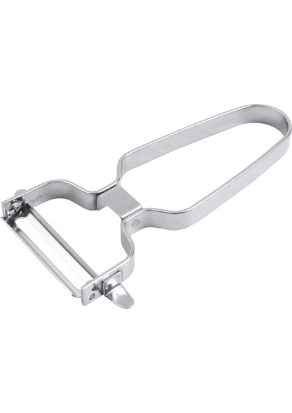 2'si 1 Arada Meyve ve Sebze Dilimleyici, Planya, Patates Havuç Öğütücü, Mutfak Aleti, U Şeklinde Saplı Soyucu, Gümüş 430 Paslanmaz Çelik (Yurt Dışından)