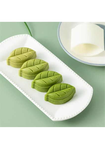 Ay Kek Kalıbı Plastik Ay Kek Kalıbı Kurabiye Kesici Yaprak Damgalı El Pres Pistonlu Hamur Işi Yeniden Kullanılabilir Pişirme Dekor Araçları (Yurt Dışından) indirimleri