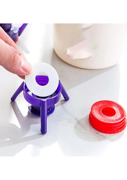 24 Adet Ters Şişe Kapağı Banyo Braketi Duş Jeli Şampuan Kolay Dökülen Sıvı Kapağı Mutfak Baharat Şişesi Tutucu (Yurt Dışından) indirimleri