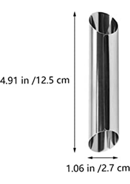 30 Adet Brioche Çörekler Brioche Ekmeği Cannoli Tüpleri Paslanmaz Çelik Cannoli Kalıpları Yapışmaz Krem Boynuz Danimarka Pasta Kalıbı (Yurt Dışından) modelleri