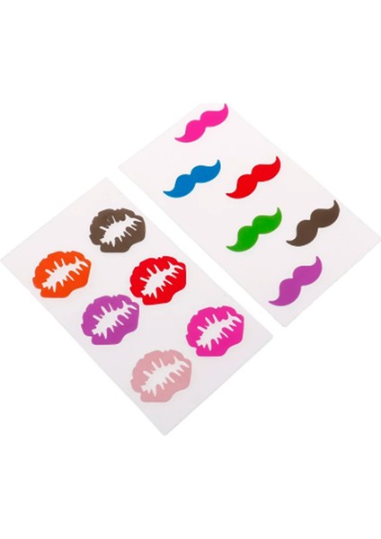 Silikon Cam Şarap Etiketi Tanımlayıcı Bardak Çay Bardağı Işaretleyici Parti Malzemeleri Sakal (Yurt Dışından) fiyatları