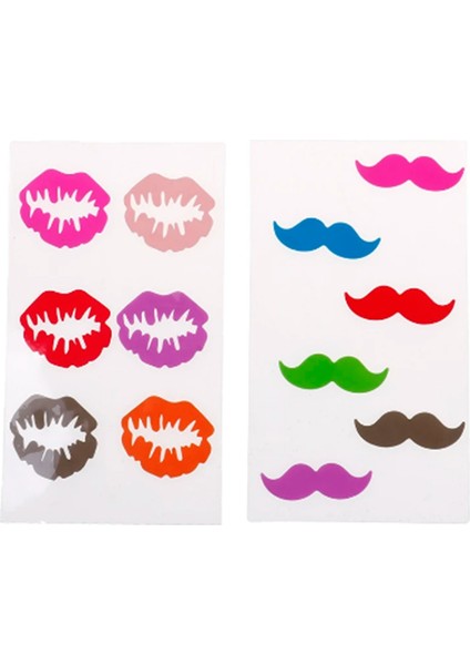 Silikon Cam Şarap Etiketi Tanımlayıcı Bardak Çay Bardağı Işaretleyici Parti Malzemeleri Sakal (Yurt Dışından) fırsatları