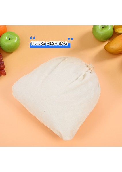 2'li Paket Organik Yeniden Kullanılabilir Soğuk Kahve Demleme Filtresi Çantası, 12 Inç Şarap Demleme Filtreleri Çevre Dostu Ağ Pamuklu Filtre (Yurt Dışından) indirimleri