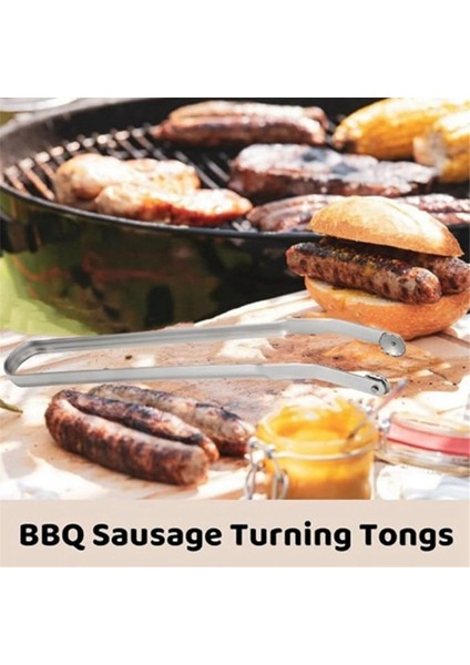 Adet Sosis Çevirme Maşası, Mutfak Pişirme Maşası, Izgara Için Barbekü Maşası, Barbekü Sosis Izgara Maşası, Uzun Saplı Mutfak Maşası (Yurt Dışından) modelleri