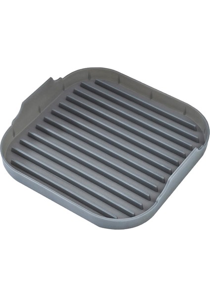 Silikon Mikrodalga Pastırma Tepsisi Mikrodalga Pastırma Makinesi Gıda Sınıfı Silikon Mikrodalga Pastırma Tavası Siyah (Yurt Dışından)