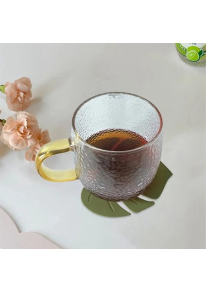 Silikon Bardak Altlığı Yaprak Şeklinde Yalıtım Pedi Masa Matı Yemek Masası Dekorasyonu Için Bardak Altlığı Sıcak Içecek Tutucu (Yurt Dışından) indirimleri
