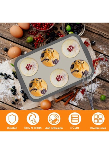 Kendin Yap Silikon Kek Kalıbı Pişirme Kalıbı Yapışmaz Kek Kalıbı Dayanıklı Pişirme Kalıbı Kalıptan Çıkarılması Kolay Temizlenebilir 2 Adet (Yurt Dışından) modelleri