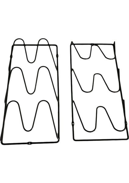 Adet Tencere Kapağı Rafı Duvara Monte Mutfak Düzenleyici Rafı Tava Kapağı Rafı Standı Tutucu Bulaşıklık Mutfak Aksesuarları (Yurt Dışından)