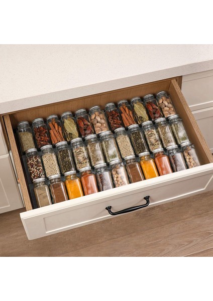 Etiketli Cam Baharat Kavanozları, Boş Kare Baharat Şişeleri, Kaplar, Baharat Kapları - Çalkalayıcı Kapaklar ve Hava Geçirmez Metal Kapaklar (Yurt Dışından) fiyatları