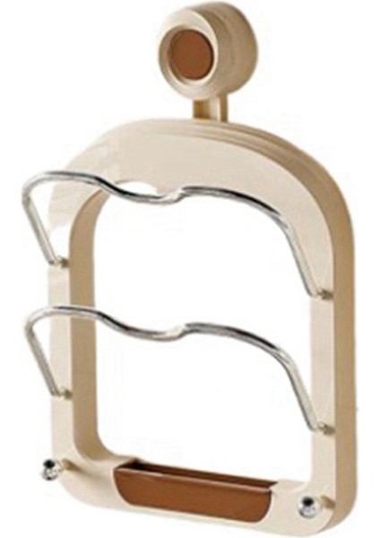 Duvara Monte Tencere Kapağı Tutucu Duvara Monte Ev Mutfak Depolama Tutucu Tava Kapağı Tencere Kapağı Rafı Kesme Tahtası Tutucu C (Yurt Dışından)