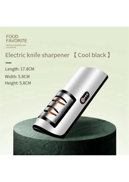 Elektrikli Bıçak Bileyici Otomatik Ayarlanabilir Mutfak Aleti Bıçak Makaslarını Hızlı Bilemek Için Sarı (Yurt Dışından) modelleri