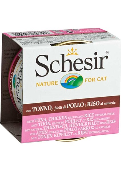 Ton Balıklı Tavuklu Ve Pirinçli Naturel Kedi Konservesi 85gr fiyatları