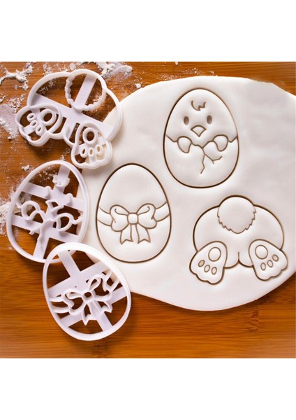 Paskalya Mutfak Pişirme Gereçleri Kurabiye Aletleri Pişirme Aksesuarları Için Karikatür Plastik Pişirme Kalıbı Kurabiye Kalıbı (Yurt Dışından) fiyatları