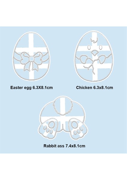 Paskalya Mutfak Pişirme Gereçleri Kurabiye Aletleri Pişirme Aksesuarları Için Karikatür Plastik Pişirme Kalıbı Kurabiye Kalıbı (Yurt Dışından) modelleri