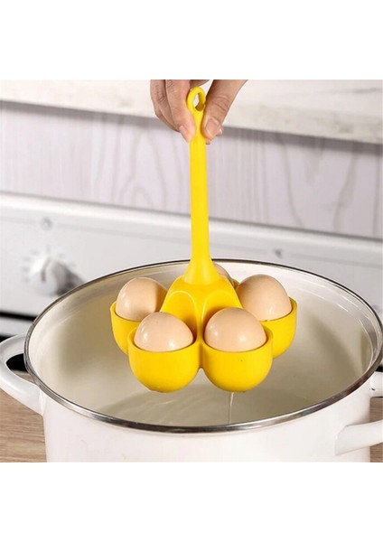 Delikli Silikon Yumurta Pişirici Yüksek Sıcaklığa Dayanıklı Buharda Pişmiş Yumurta Tepsisi Gıda Sınıfı Tamamlayıcı Gıda Araçları Sarı (Yurt Dışından) fırsatları