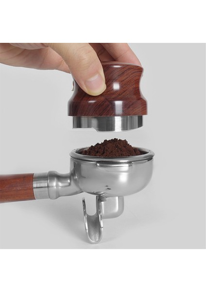 Kahve Dağıtıcı Espresso Dağıtım Aracı Kahve Düzleştirici Espresso Tozu Çekici Kafe Ofis Için Ayarlanabilir Derinlik A (Yurt Dışından)