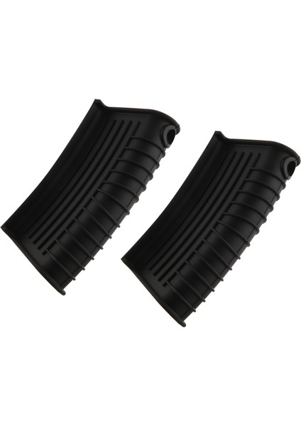 Kalınlaştırılmış Silikon Tava Sapı Kılıfı Yalıtım Kılıfı Tava Kulak Klipsi Dökme Demir Tava Kızartma Tavası Wok Sapı Tutucu, Siyah, 2 Adet (Yurt Dışından) fırsatları