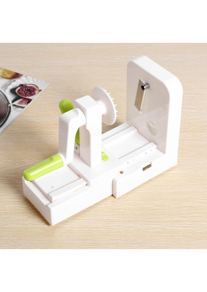 Bıçaklı Sebze Spiral Kesici Katlanır Sebzeli Makarna ve Spagetti Patates Sebze Spiral Kesici Kabak Dilimleyici (Yurt Dışından) modelleri