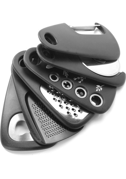 Mutfak Aletleri Seti, Yerden Tasarruf Sağlayan, Peynir Rendesi, Şişe Açacağı, Meyve Sebze Soyucu, Pizza Kesici, Sarımsak Öğütücü (Yurt Dışından)