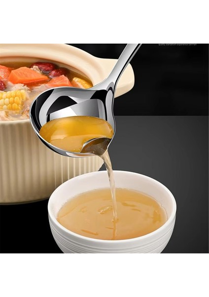 Yağ Ayırıcı Çorba Kepçesi Paslanmaz Çelik Yağ Tutucu Uzun Kaşık Çorba Süzgeci Yemek Pişirmek Için Mutfak Aksesuarı Sıcak Tencere Için (Yurt Dışından) modelleri
