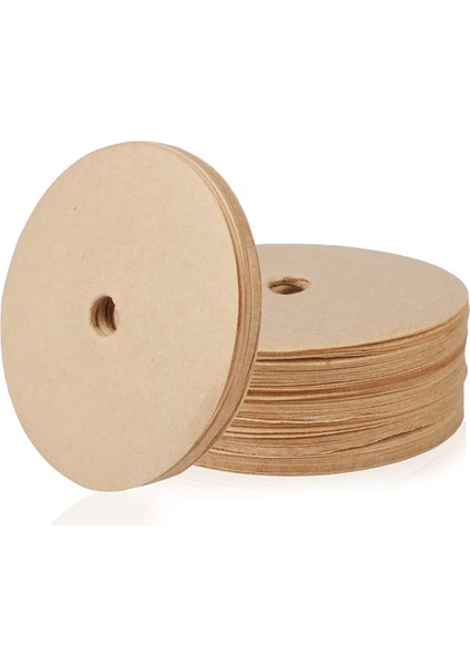 800 Adet Yuvarlak Kahve Filtresi, 3,75 Inç Kahve Filtreleri, Kağıt Ağartılmamış Disk Kahve Filtreleri, Espresso Kahve Filtresi (Yurt Dışından)