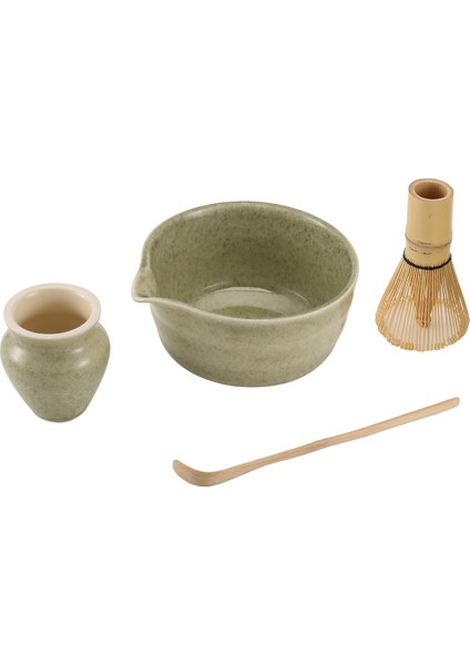 Matcha Seti, Japon Çay Seti, Ağızlı Matcha Kasesi, Matcha Tutucu, Bambu Matcha ve Bambu Kepçe Içerir (Yurt Dışından) fırsatları
