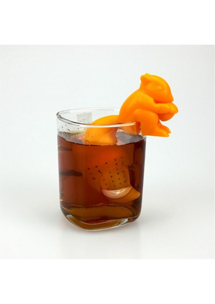 Sevimli Silikon Sincap Çay Demleyicisiyle 3 Parça Lezzetli Çay Demleyin - Çay Yaprakları Için Mükemmel (Yurt Dışından) indirimleri