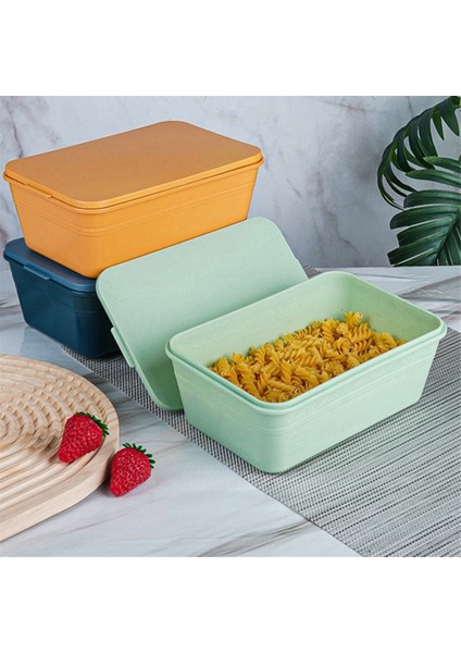 Taşınabilir Öğle Yemeği Kutusu Çevre Dostu Öğle Yemeği Kutusu Piknik Saklama Kutusu Meyve Kutusu Bölmeli Öğle Yemeği Kutusu Çocuk Yetişkin (Yurt Dışından) indirimleri